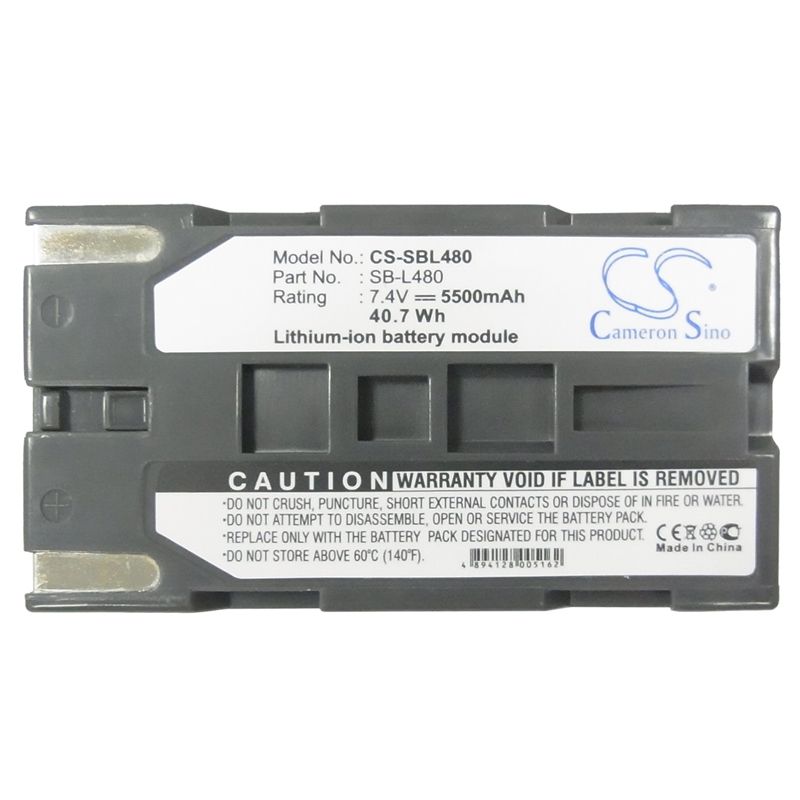 Li-ion Battery fits Leaf, Afi-ii 7, Aptus 22, Aptus 65 7.4V, 5500mAh Camera Cameron Sino Technology Limited