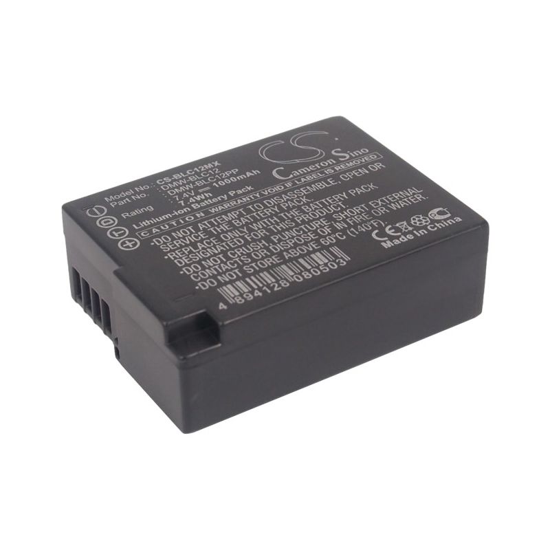 Li-ion Battery Fits Leica, Leica Q, V-lux 4, Panasonic 7.4v, 1000mah Camera Cameron Sino Technology Limited