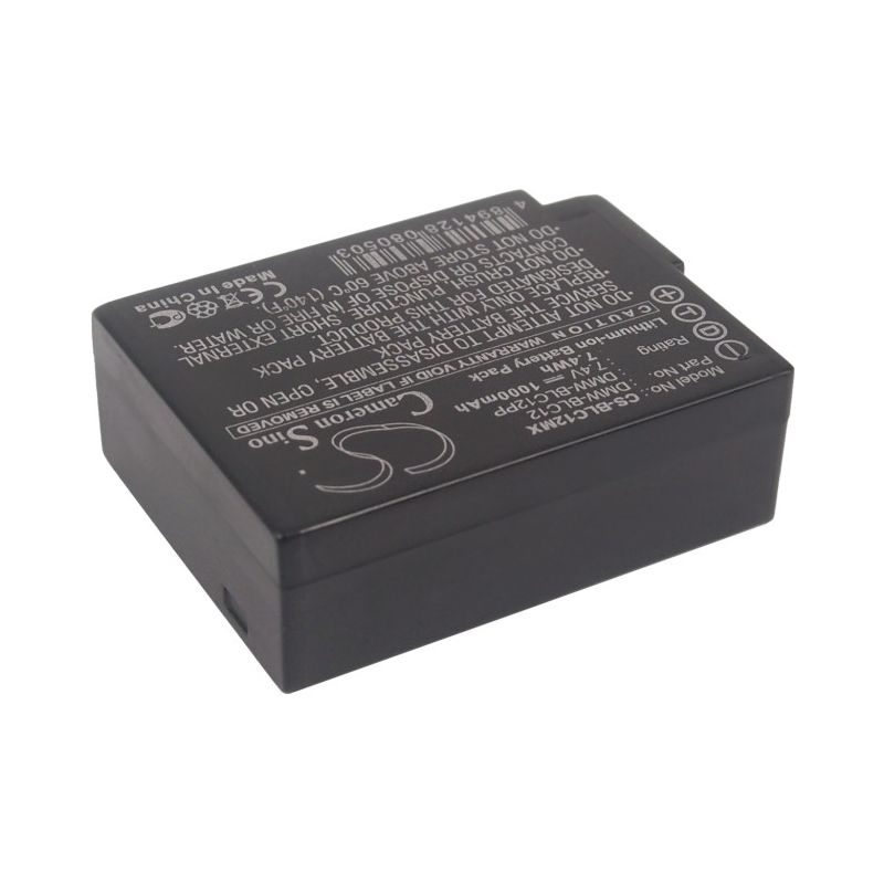 Li-ion Battery Fits Leica, Leica Q, V-lux 4, Panasonic 7.4v, 1000mah Camera Cameron Sino Technology Limited
