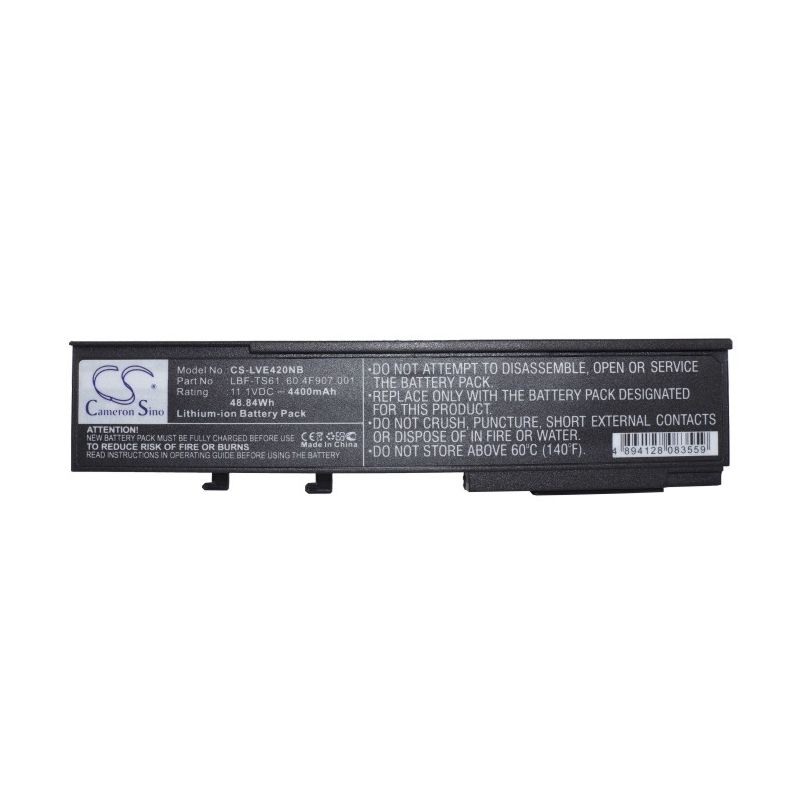 Li-ion Battery fits Lenovo, 420, 420a, 420l 11.1V, 4400mAh Notebook & Laptop Cameron Sino Technology Limited