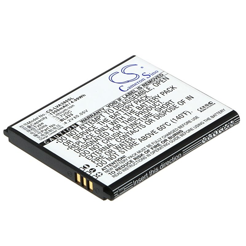 Li-ion Battery fits Lenovo, a1000-a, a2800-d, a3600-d 3.7V, 1350mAh Mobile & SmartPhone Cameron Sino Technology Limited