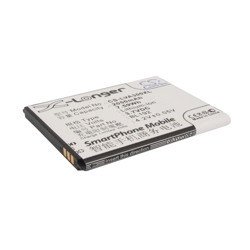 Li-ion Battery fits Lenovo, a300, a590, a750 3.7V, 2050mAh Mobile & SmartPhone Cameron Sino Technology Limited