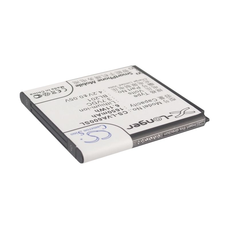 Li-ion Battery fits Lenovo, a60+ 3.7V, 1650mAh Mobile & SmartPhone Cameron Sino Technology Limited