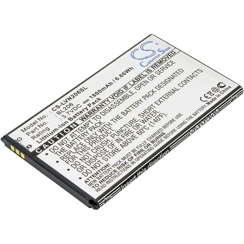 Li-ion Battery fits Lenovo, a600e, a630 3.7V, 1800mAh Communications Cameron Sino Technology Limited (Suspended)