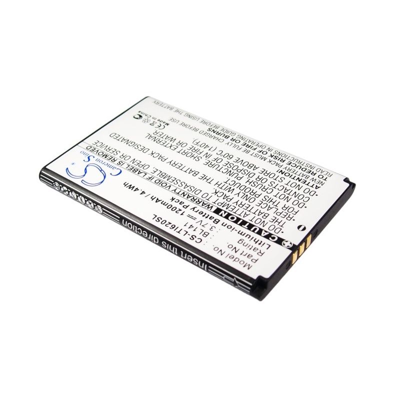 Li-ion Battery fits Lenovo, i62, o3 3.7V, 1400mAh Mobile & SmartPhone Cameron Sino Technology Limited (Suspended)
