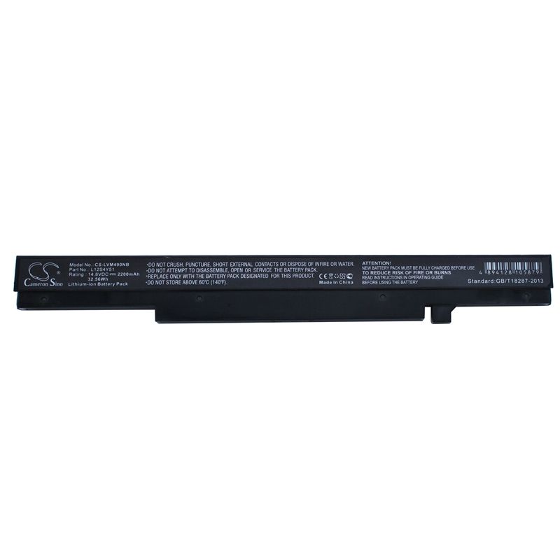 Li-ion Battery fits Lenovo, ideapad K2450, ideapad K4350, ideapad K4350a 14.8V, 2200mAh Notebook & Laptop Cameron Sino Technology Limited