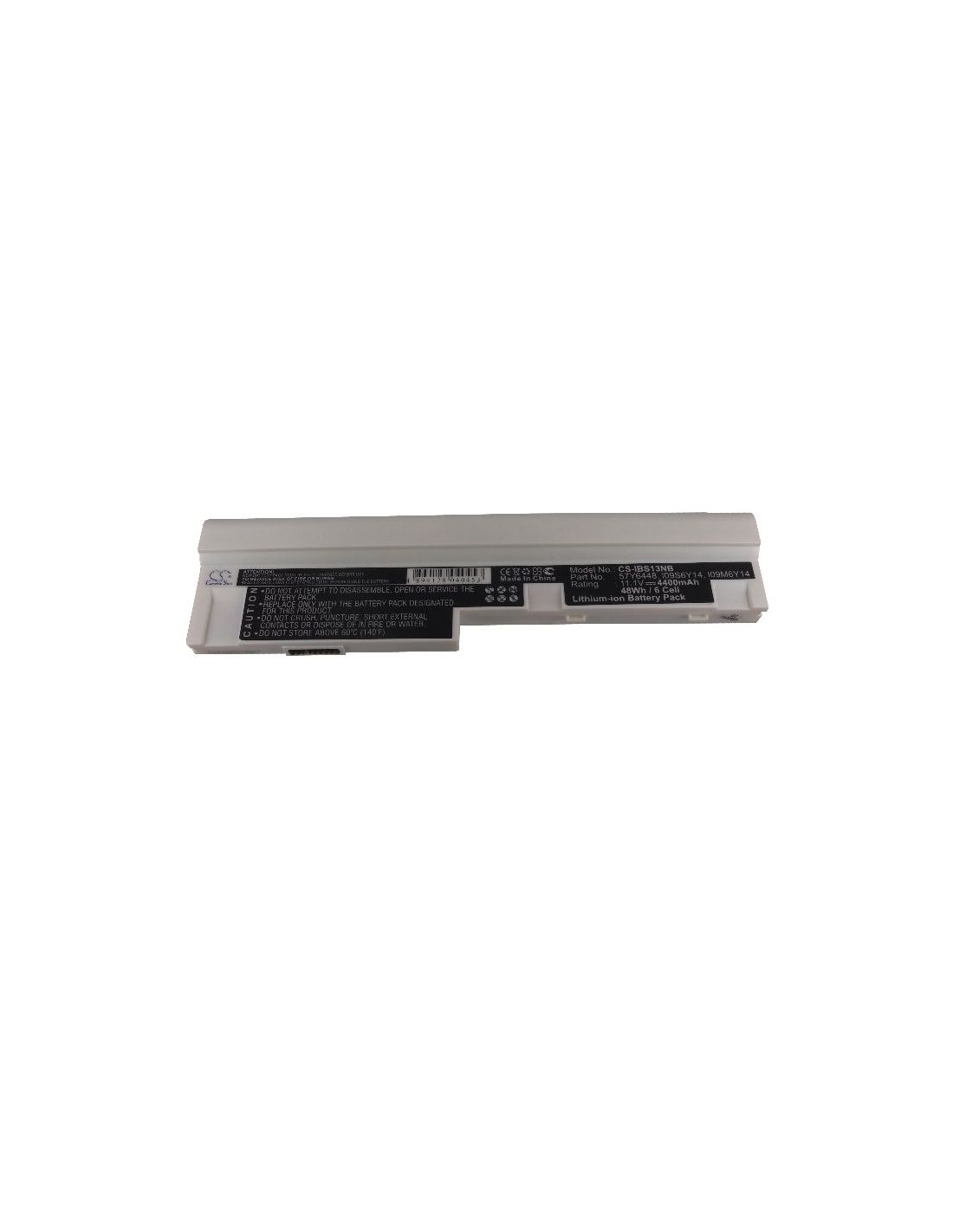 Li-ion Battery fits Lenovo, ideapad S10-3 - 06474cu, ideapad S10-3 0647, ideapad S10-3 064735u 11.1V, 4400mAh Notebook & Laptop Cameron Sino Technology Limited