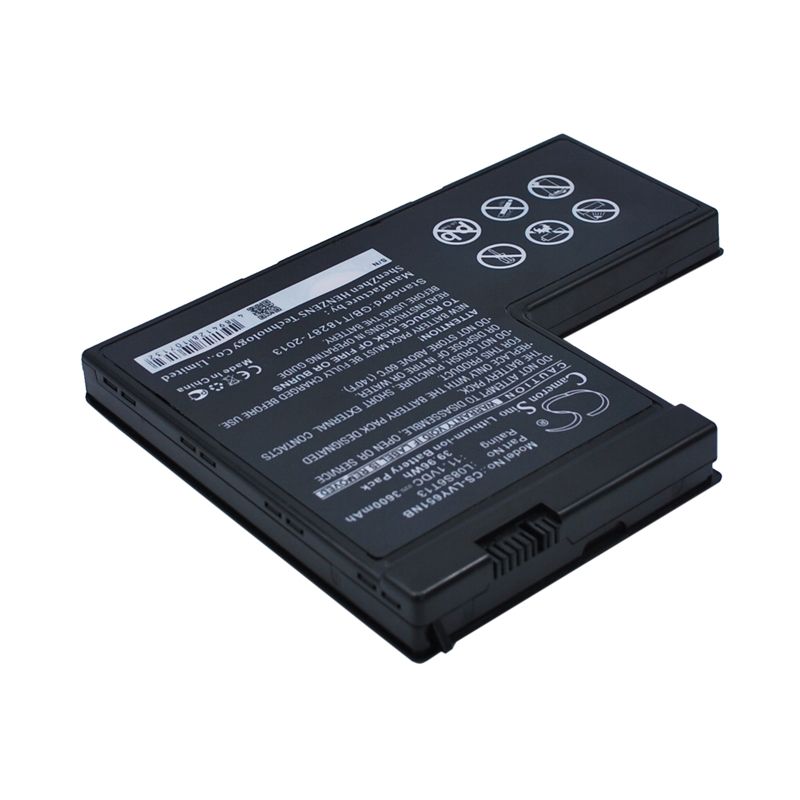 Li-ion Battery fits Lenovo, ideapad Y650, ideapad Y650 4185, ideapad Y650a 11.1V, 3600mAh Notebook & Laptop Cameron Sino Technology Limited