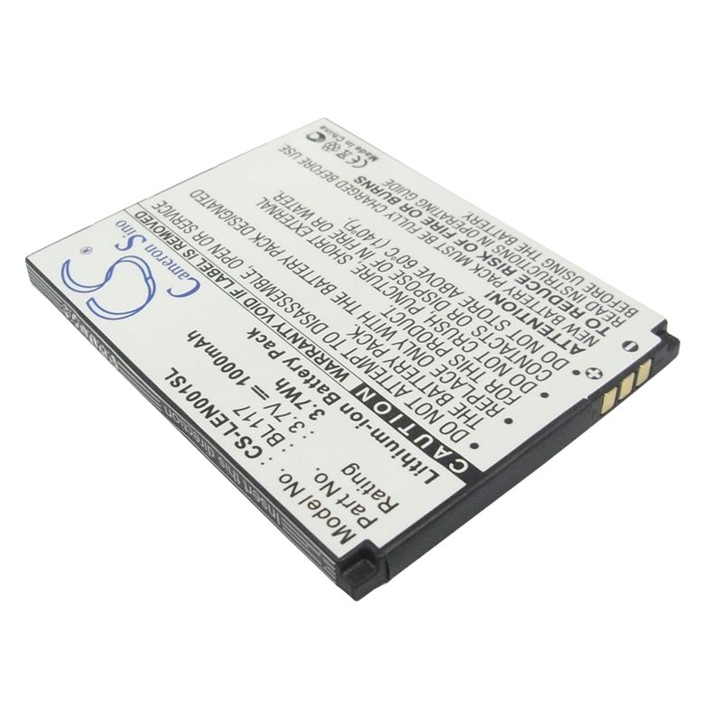 Li-ion Battery fits Lenovo, o1 3.7V, 1000mAh Communications Cameron Sino Technology Limited (Suspended)