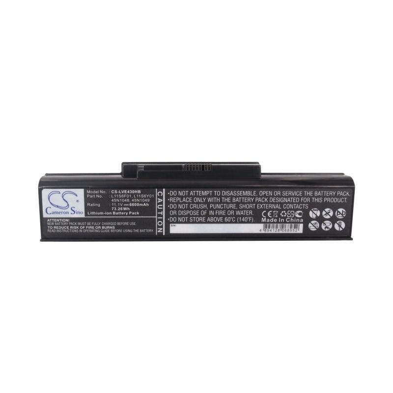 Li-ion Battery fits Lenovo, thinkpad Edge E43a, thinkpad Edge E43g, thinkpad Edge E43l 11.1V, 6600mAh Notebook & Laptop Cameron Sino Technology Limited