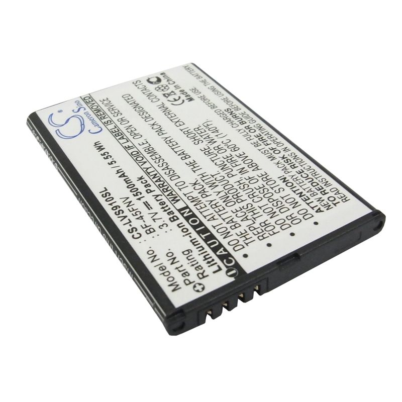 Li-ion Battery fits Lg, bryce, esteem 4g, ms910 3.7V, 1500mAh Mobile & SmartPhone Cameron Sino Technology Limited