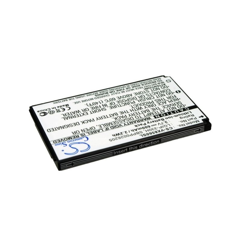 Li-ion Battery fits Lg, chocolate 3, vx8560 3.7V, 600mAh Mobile & SmartPhone Cameron Sino Technology Limited