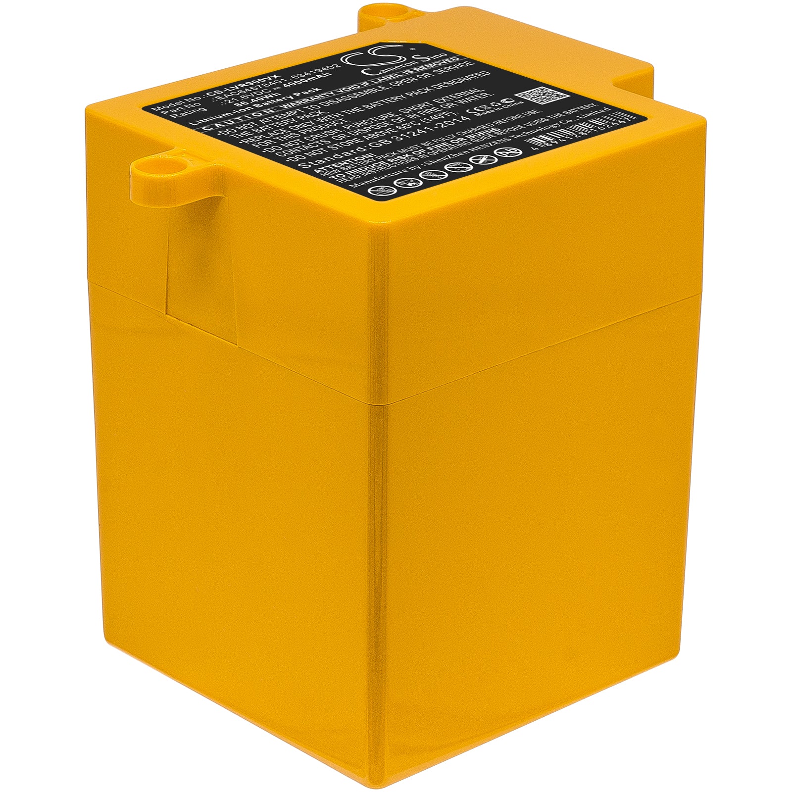 Li-ion Battery fits Lg, Cordzero R9, R9master 21.6V, 4000mAh Vacuum Cameron Sino Technology Limited