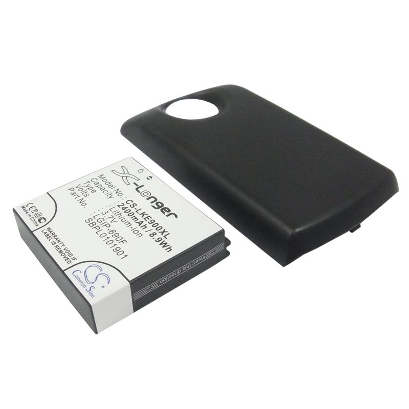 Li-ion Battery fits Lg, e900, optimus 7 3.7V, 2400mAh Communications Cameron Sino Technology Limited (Suspended)