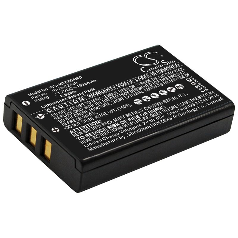 Li-ion Battery Fits Maico, Easytymp, Interacoustics Titan 3.7v, 1800mah Medical Cameron Sino Technology Limited