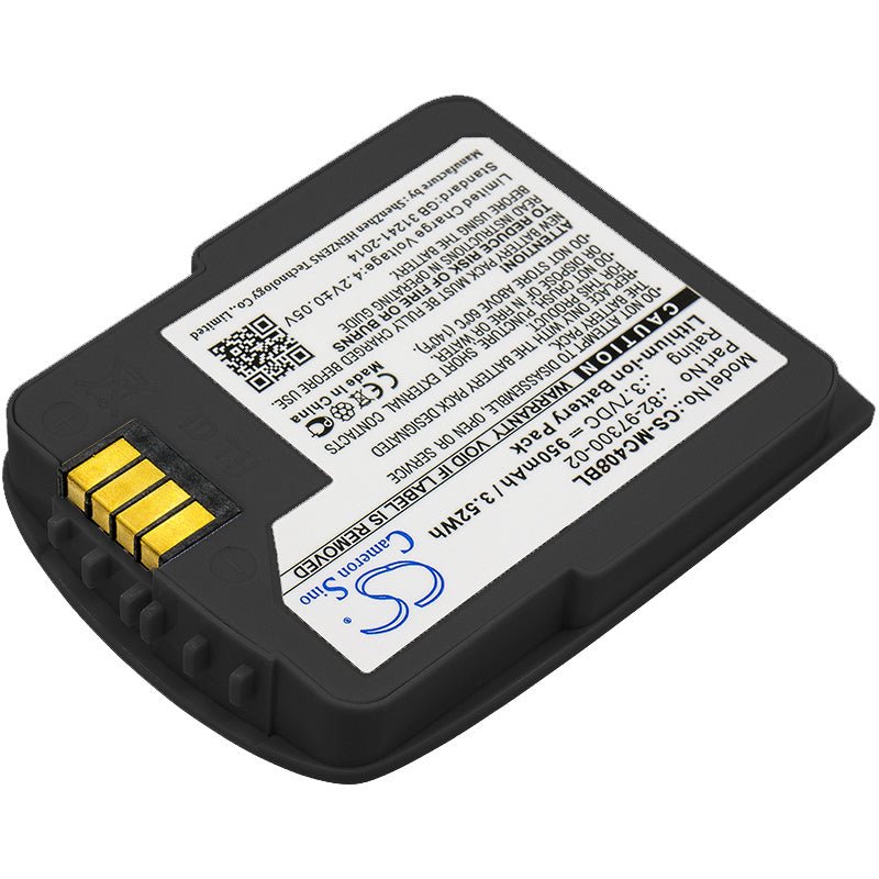 Li-ion Battery fits Motorola, 82-97300-02, Btry-cs40eab00-04 3.7V, 950mAh Barcode Scanner Cameron Sino Technology Limited