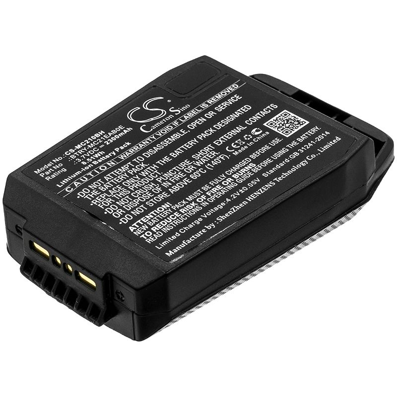 Li-ion Battery fits Motorola, Mc21, Mc2100 3.7V, 2300mAh Barcode Scanner Cameron Sino Technology Limited