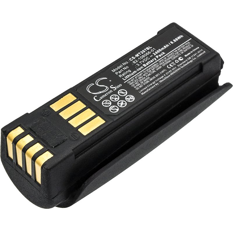 Li-ion Battery fits Motorola, Mt2000, Mt2070 3.7V, 2400mAh Barcode Scanner Cameron Sino Technology Limited