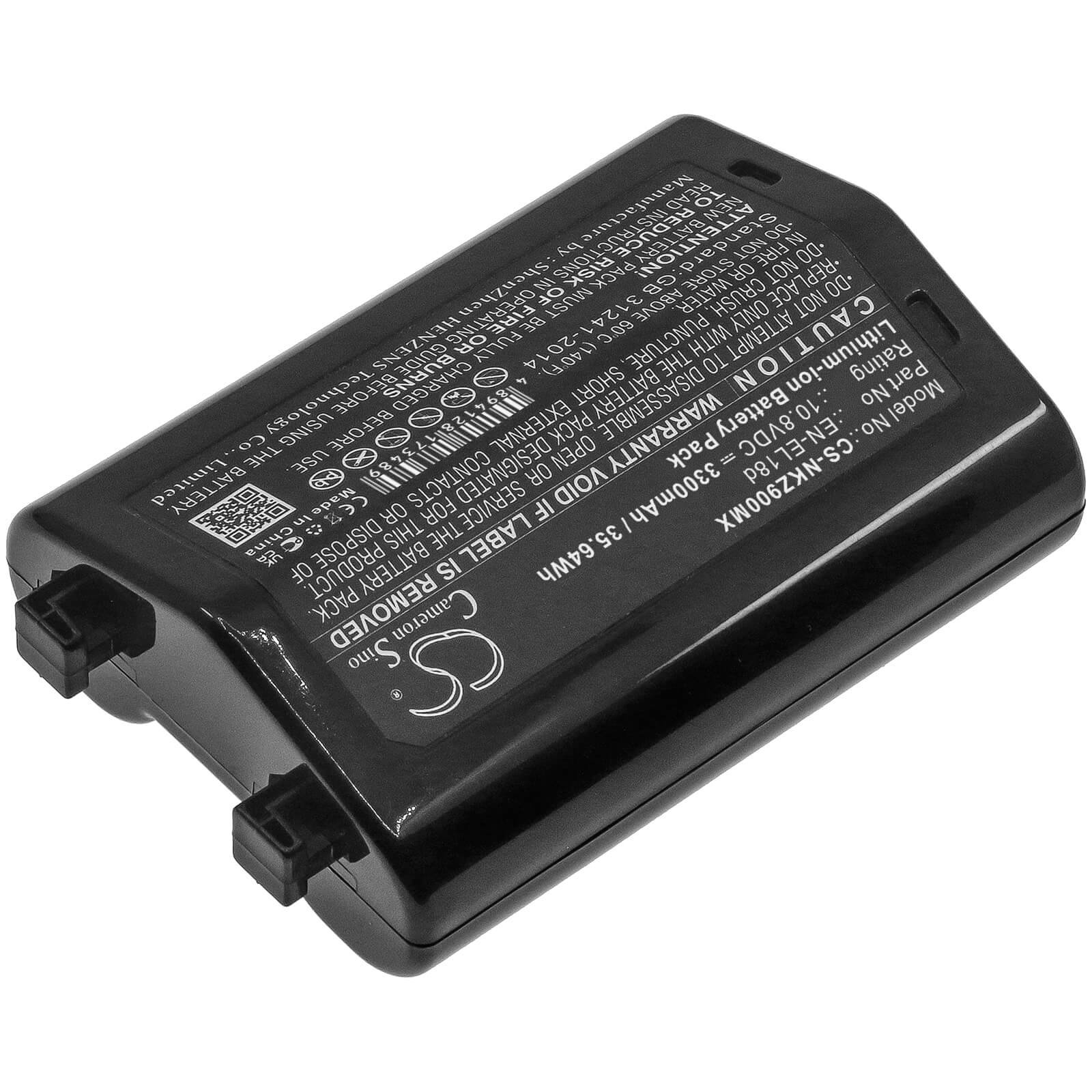 Li-ion Battery fits Nikon, D6, Z9 10.8V, 3300mAh / 35.64Wh Camera Cameron Sino Technology Limited
