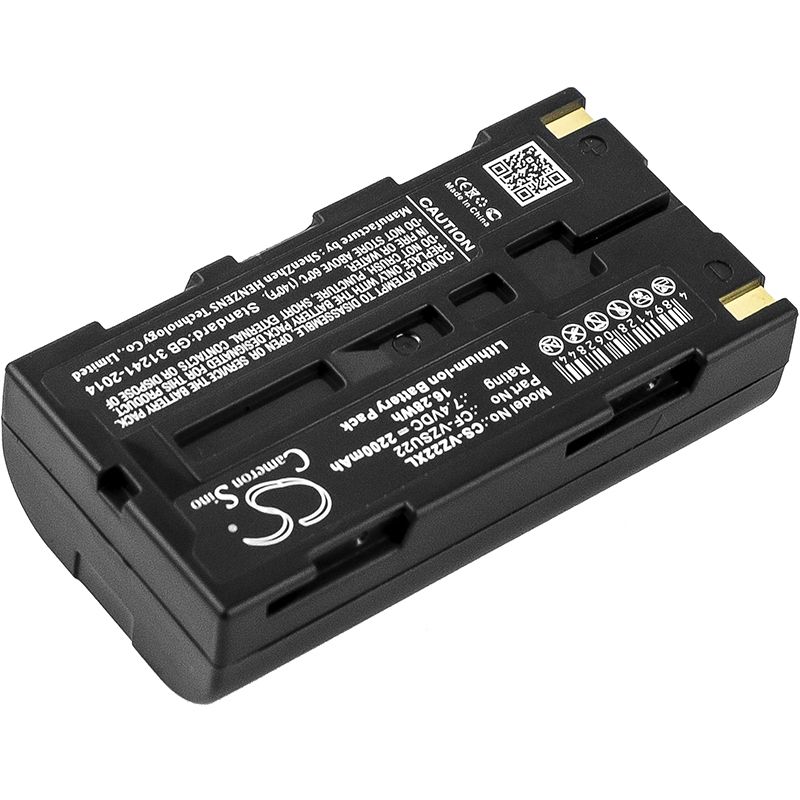 Li-ion Battery fits Panasonic, Tunghbook 01, Tunghbook Cf-p1 7.4V, 2200mAh Amplifier Cameron Sino Technology Limited