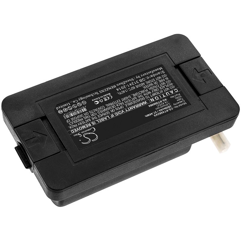 Li-ion Battery fits Rowenta, Explorer 20, Explorer 20 Rr682 14.4V, 2600mAh Vacuum Cameron Sino Technology Limited