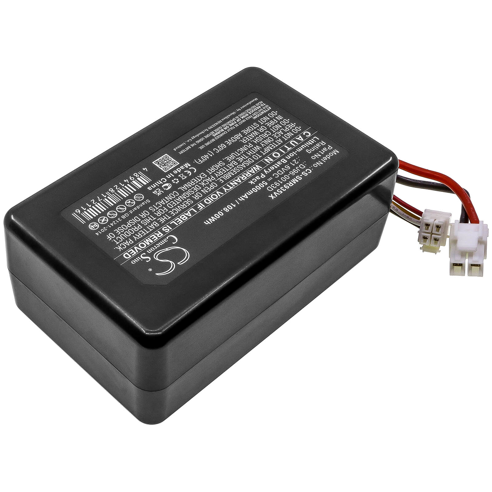 Li-ion Battery fits Samsung, Powerbot R9250, Powerbot R9350 21.6V, 5000mAh / 108.00Wh Vacuum Cameron Sino Technology Limited