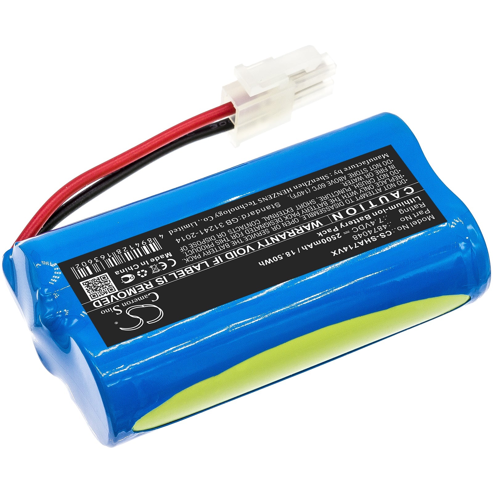 Li-ion Battery fits Severin Chill, Ah7914, Hv7144 7.4V, 2500mAh Vacuum Cameron Sino Technology Limited