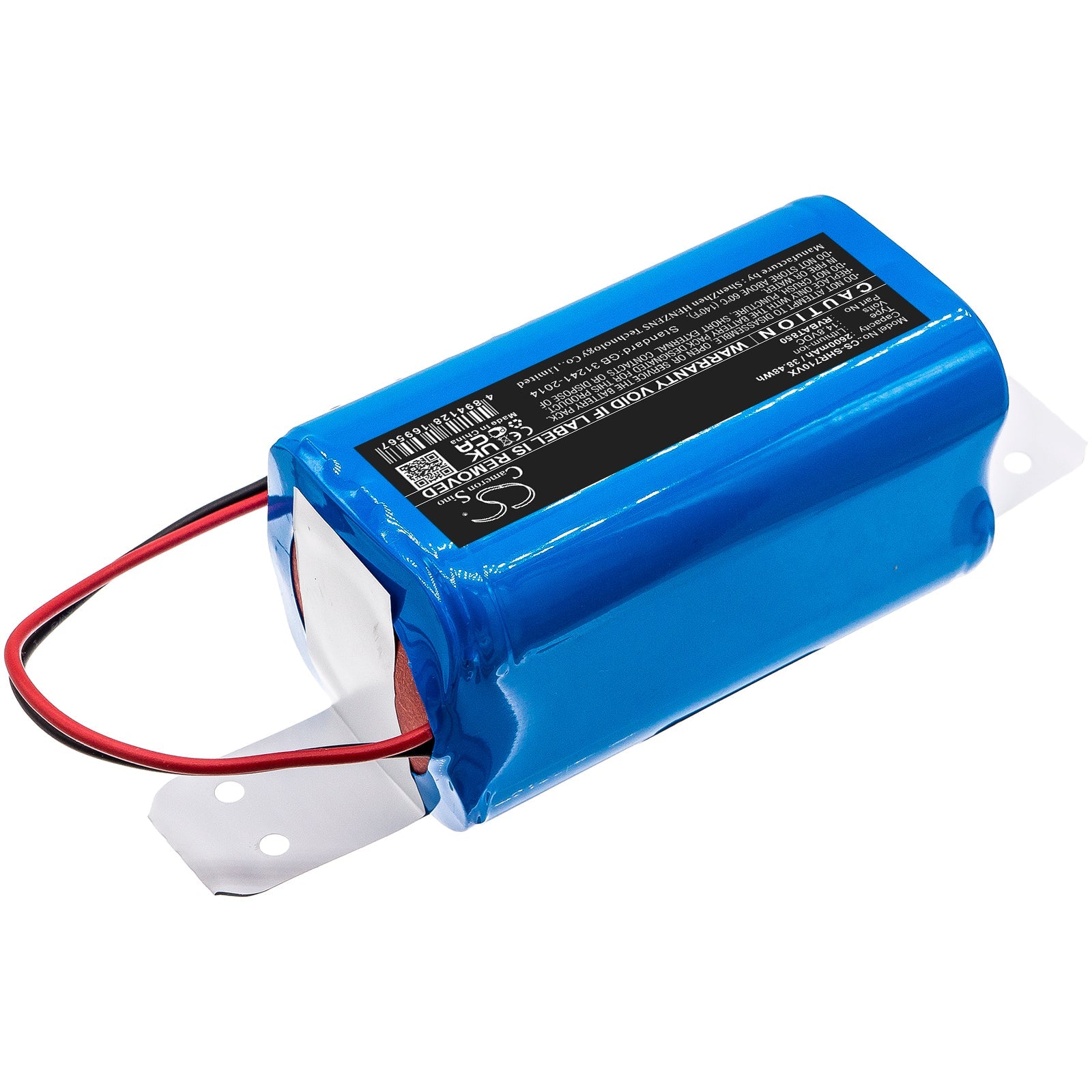 Li-ion Battery fits Shark, Ion Robot Vacuum Cleaning Syst, Ion Robot Vacuum Cleaning Syst 14.8V, 2600mAh Vacuum Cameron Sino Technology Limited