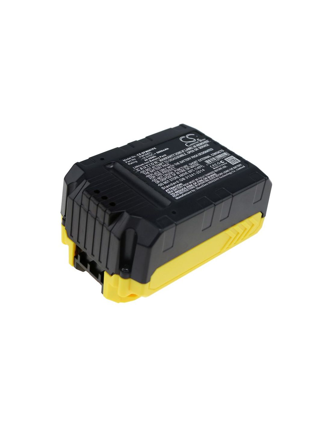 Li-ion Battery fits Stanley, Fmc625d2, Fmc645d2 18.0V, 5000mAh Power Tools Cameron Sino Technology Limited