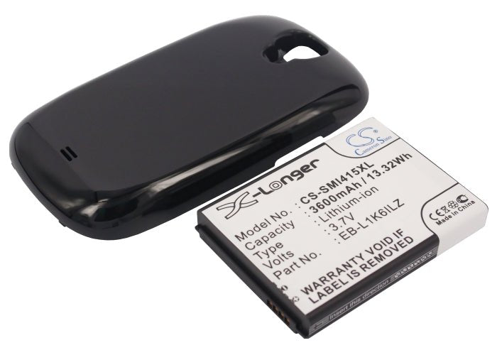 Li-ion Battery fits Verizon, Galaxy S Relay 4g, Sch-i415, Sch-i415saavzw 3.7V, 3600mAh Communications Cameron Sino Technology Limited