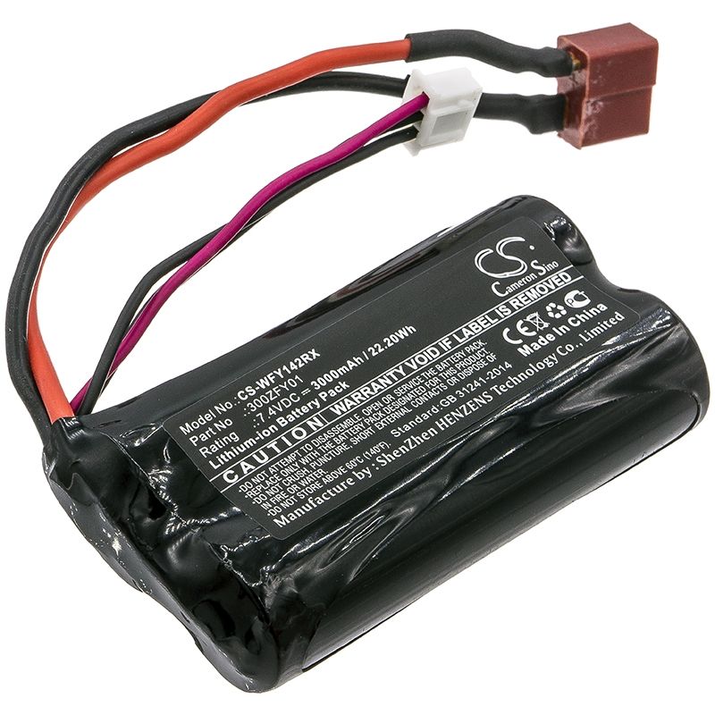 Li-ion Battery Fits Wltoys, 12423, 12428, Fy01 7.4v, 3000mah Cars Cameron Sino Technology Limited
