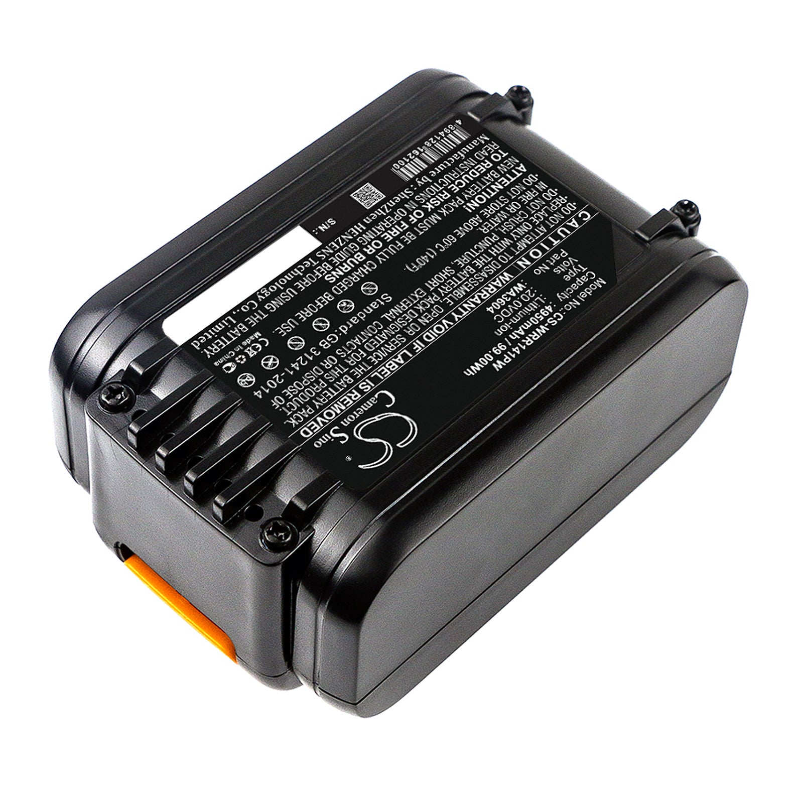 Li-ion Battery fits Worx, Wr141, Wr141e 20.0V, 4950mAh Lawn Mowers Cameron Sino Technology Limited