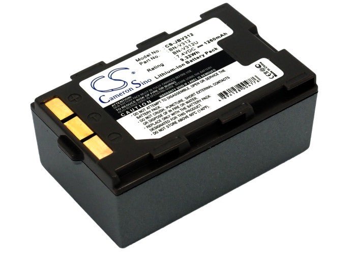 Li-ion, Camera Battery fits Jvc Gr-dvm407, Gr-dvm76, 7.4V, 1260mAh Camera Cameron Sino Technology Limited (Suspended)
