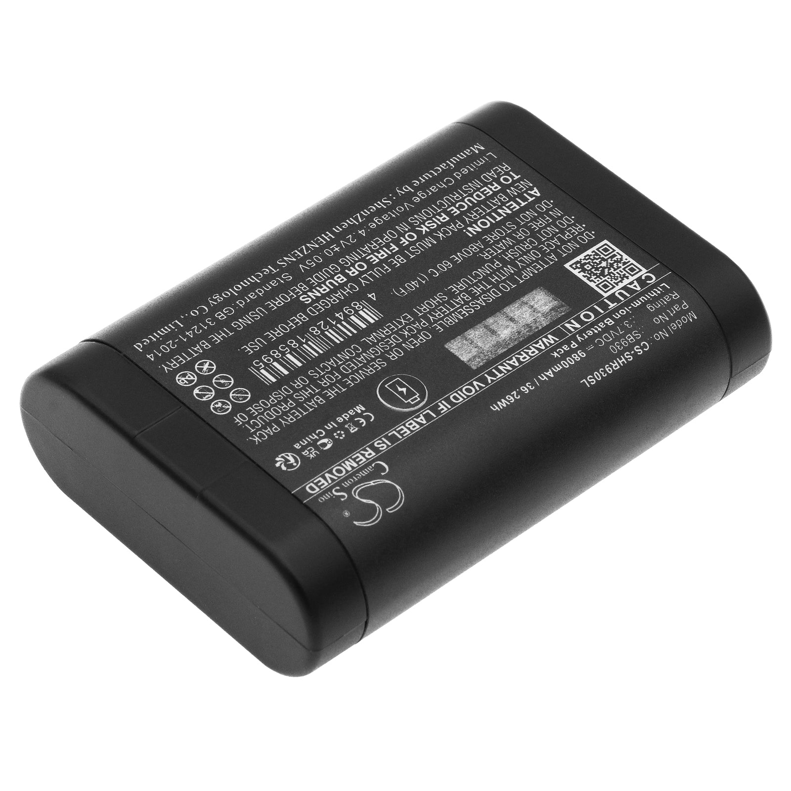 Li-ion, Communication & Conferencing Battery fits Shure Mxcw640, Powers Mxcw640 Wireless Confer, 3.7V, 9800mAh Communication & Conferencing Cameron Sino Technology Limited