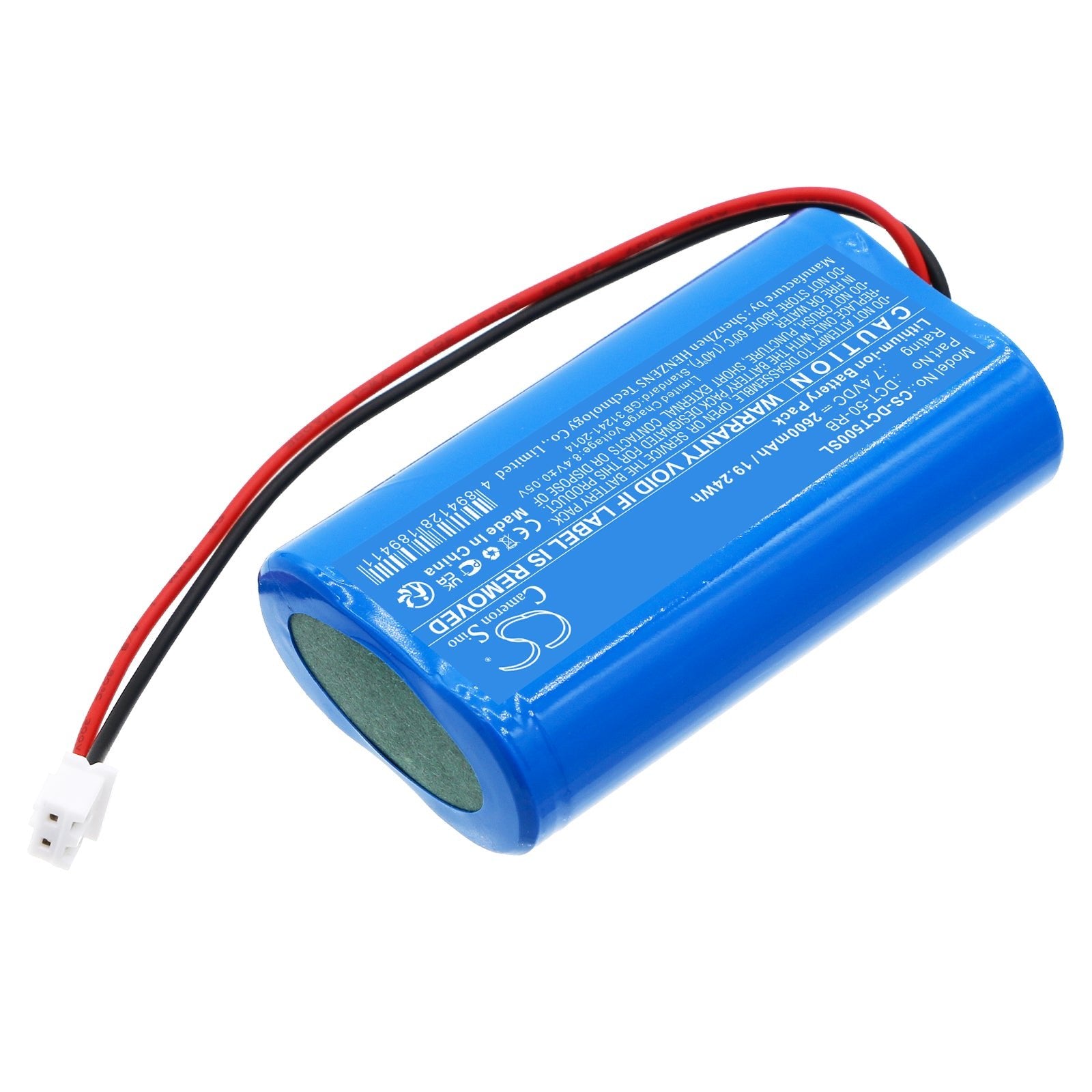 Li-ion, Electronic Scales Battery fits Tree Dct-50, 7.4V, 2600mAh Electronic Scales Cameron Sino Technology Limited