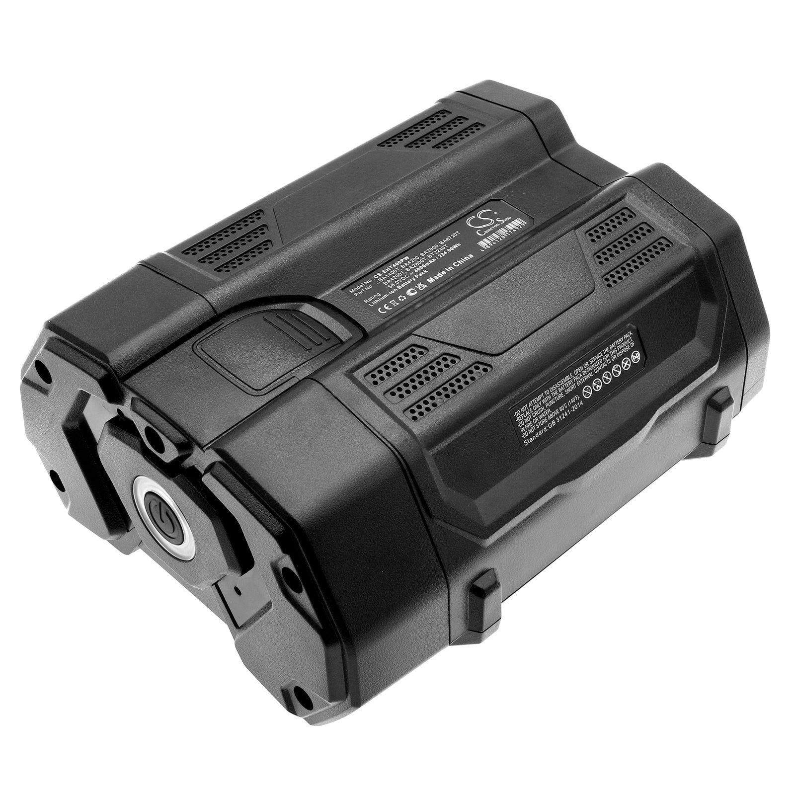 Li-ion, Gardening Tools Battery fits Ego Cs1400, Cs1403, 56.0V, 4000mAh Gardening Tools Cameron Sino Technology Limited