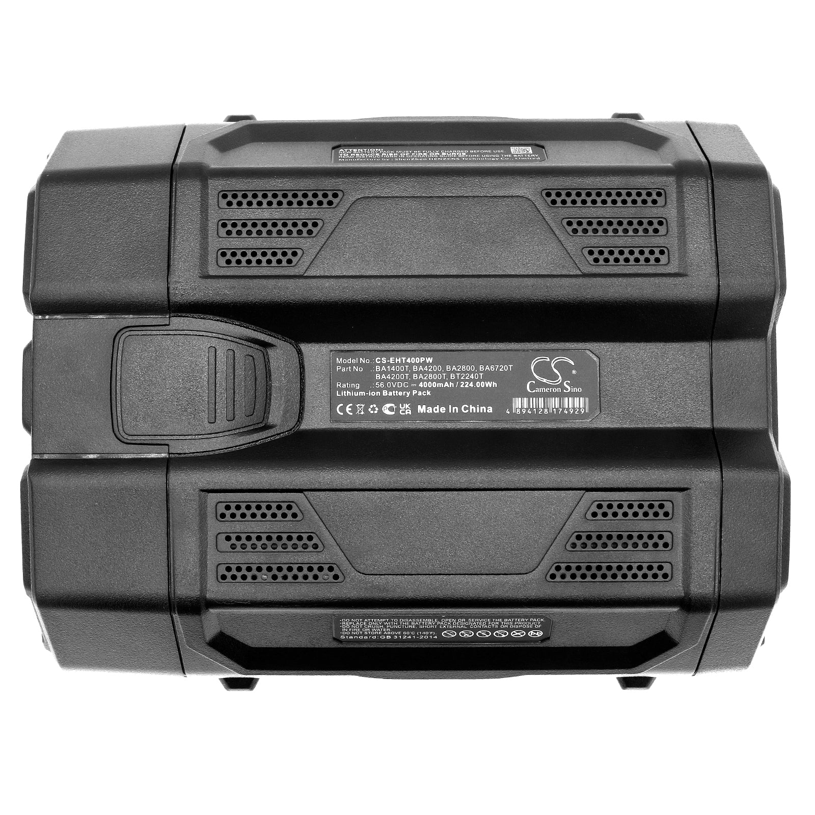 Li-ion, Gardening Tools Battery fits Ego Cs1400, Cs1403, 56.0V, 4000mAh Gardening Tools Cameron Sino Technology Limited