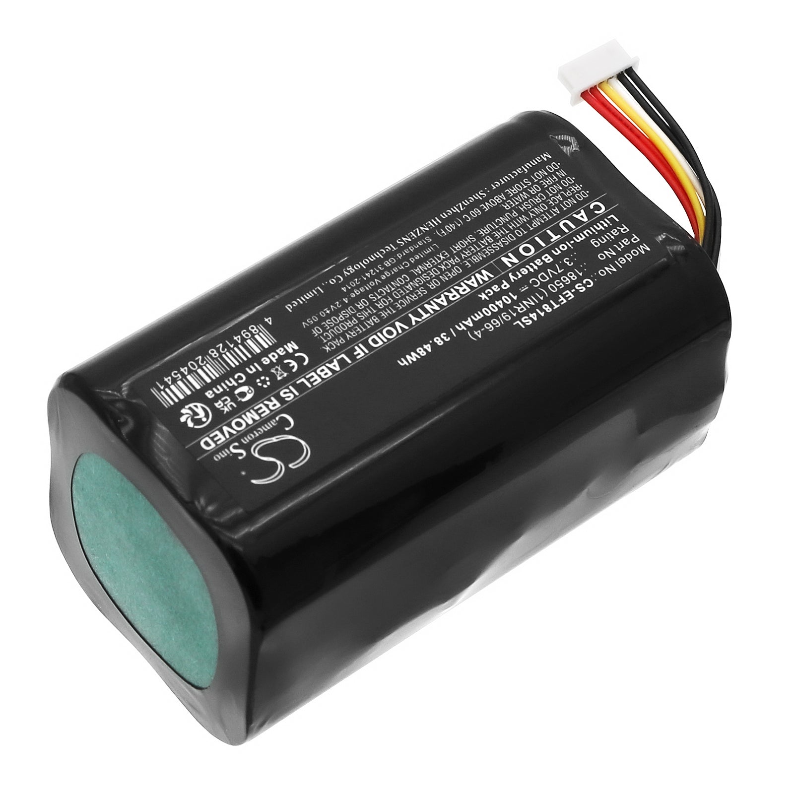 Li-ion, Home Security Camera Battery fits Eufy Cam 2 Pro, T8140r, 3.7V, 10400mAh Home Security Camera Cameron Sino Technology Limited