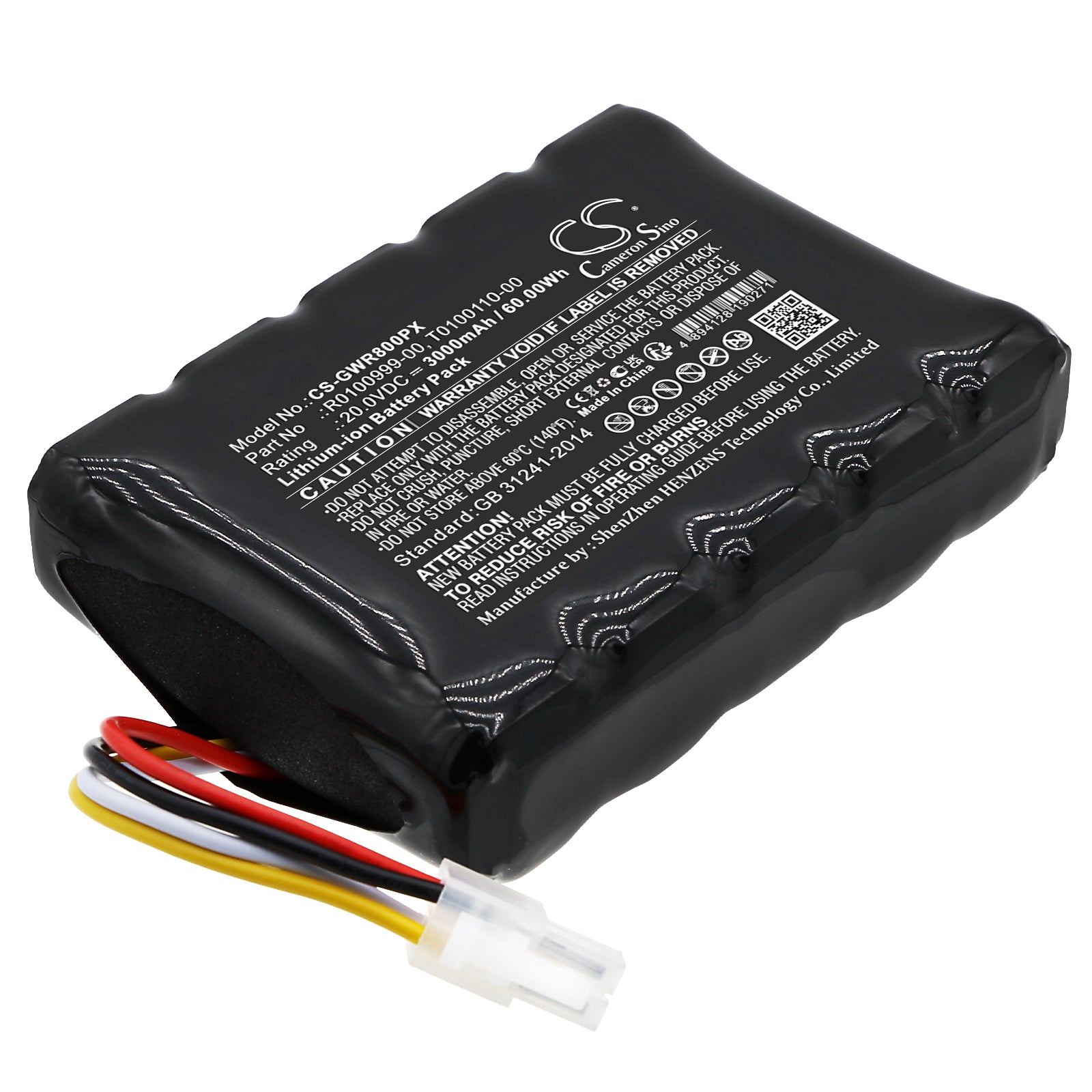 Li-ion, Lawn Mowers Battery fits Cramer Rm 1000, Rm 1500, 20.0V, 3000mAh Lawn Mowers Cameron Sino Technology Limited