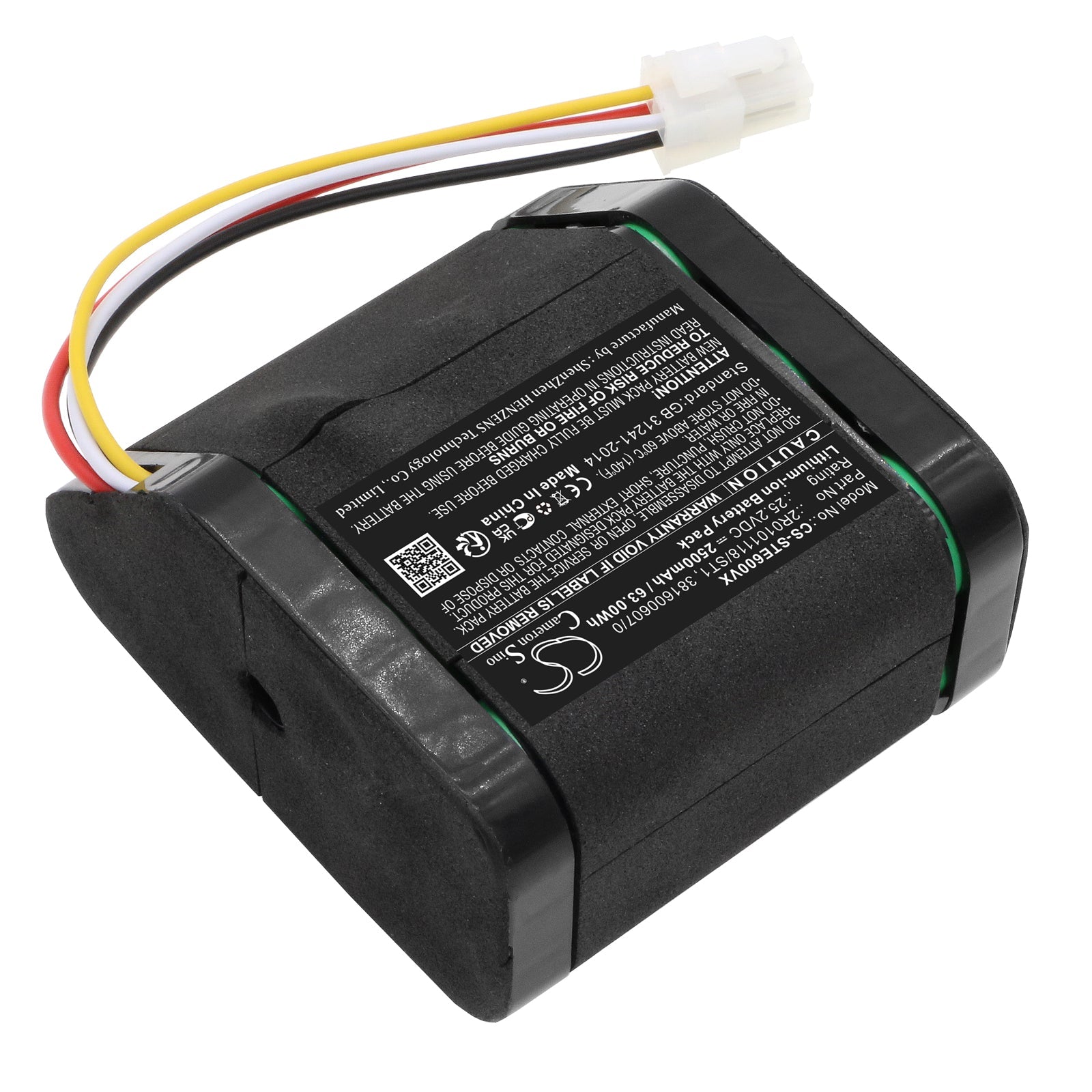 Li-ion, Lawn Mowers Battery fits Stiga 600m2, G600, 25.2V, 2500mAh Lawn Mowers Cameron Sino Technology Limited