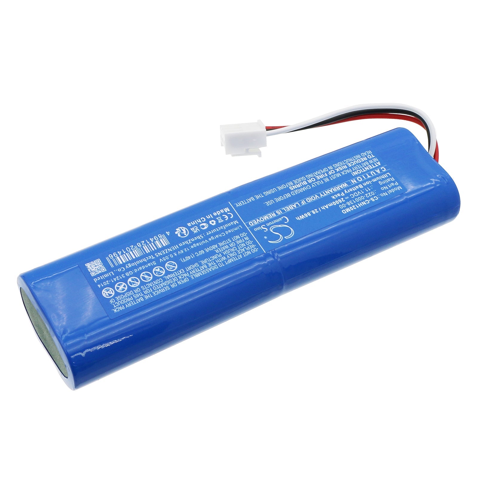 Li-ion, Medical Battery fits Comen H12, 11.1V, 2600mAh Medical Cameron Sino Technology Limited