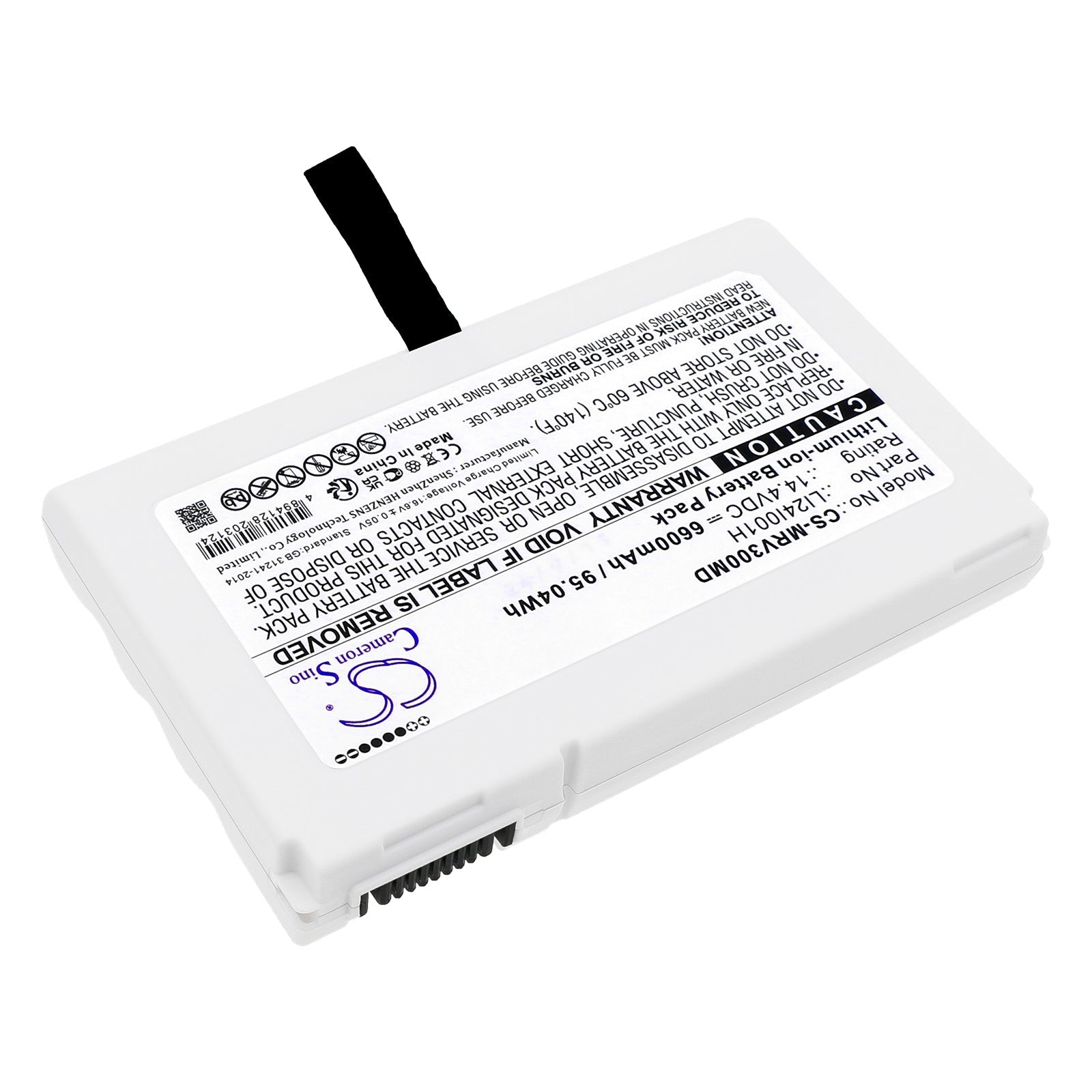Li-ion, Medical Battery fits Mindray Consona N9, Me7, 14.4V, 6600mAh Medical Cameron Sino Technology Limited