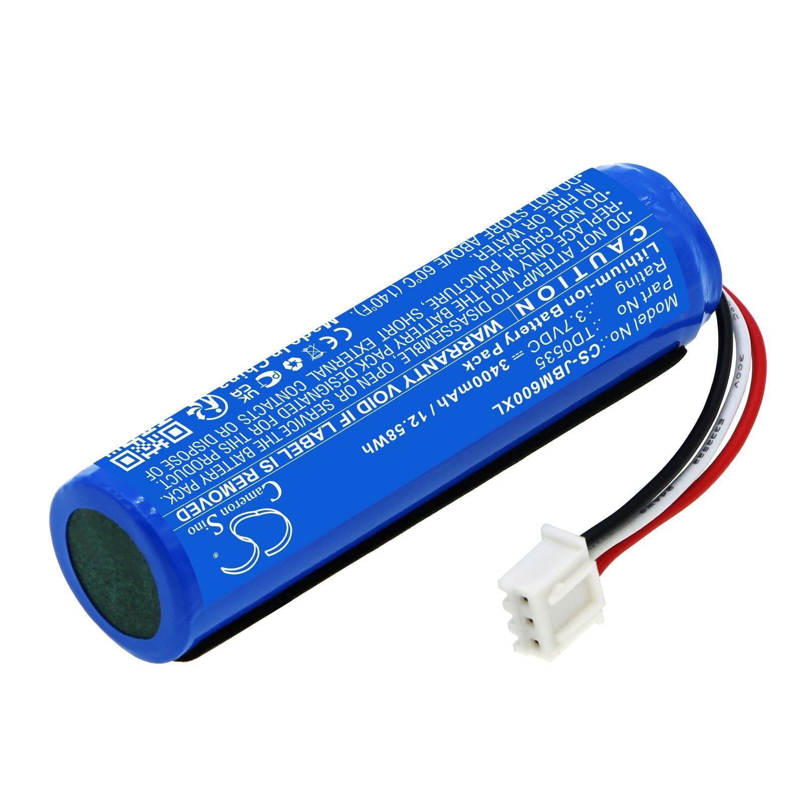 Li-ion, Microphone Battery fits Jbl Kmc 600, 3.7V, 3400mAh Microphone Cameron Sino Technology Limited