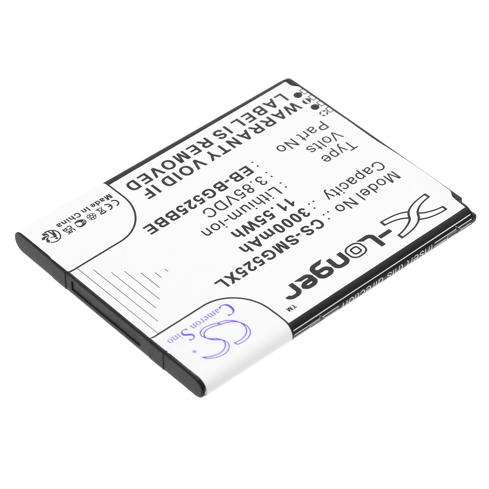 Li - ion, Mobile, SmartPhone Battery fits Samsung Galaxy Xcover 5, Galaxy Xcover 5 2021, 3.85V, 3000mAh - Batterybuyer.ca