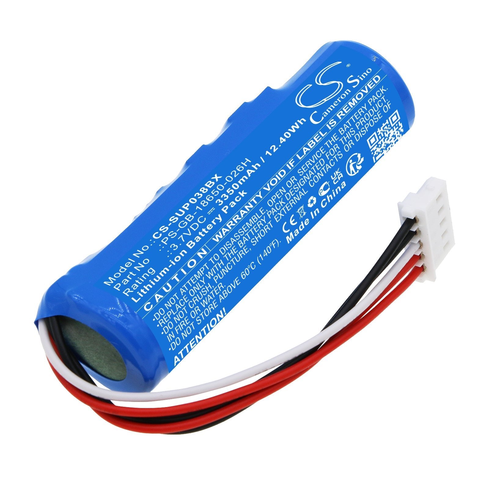 Li-ion, Payment Terminal Battery fits Sumup 3g Printer, 3g+ Printer, 3.7V, 3350mAh Payment Terminal Cameron Sino Technology Limited