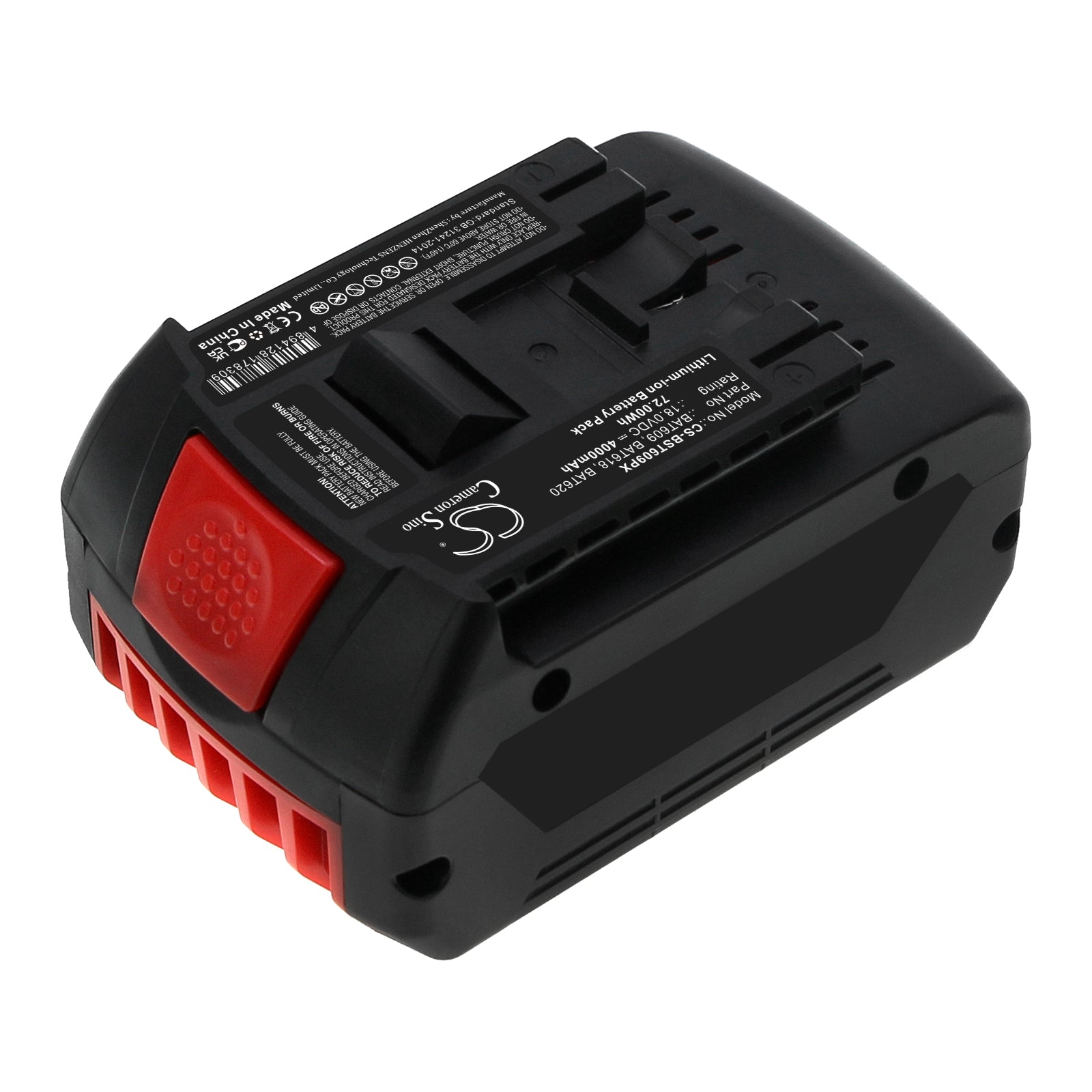 Li-ion, Power Tools Battery fits Bosch 17618, 17618-01, 18.0V, 4000mAh Power Tools Cameron Sino Technology Limited