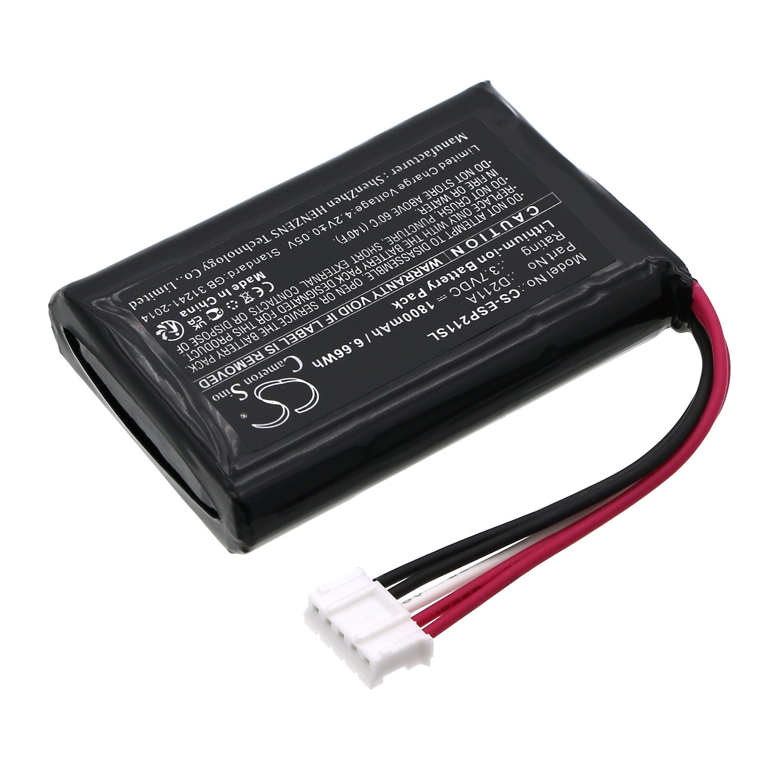 Li-ion, Printer Battery fits Epson C11cg87404, L3110 Ecotank Printer, 3.7V, 1800mAh Printer Cameron Sino Technology Limited