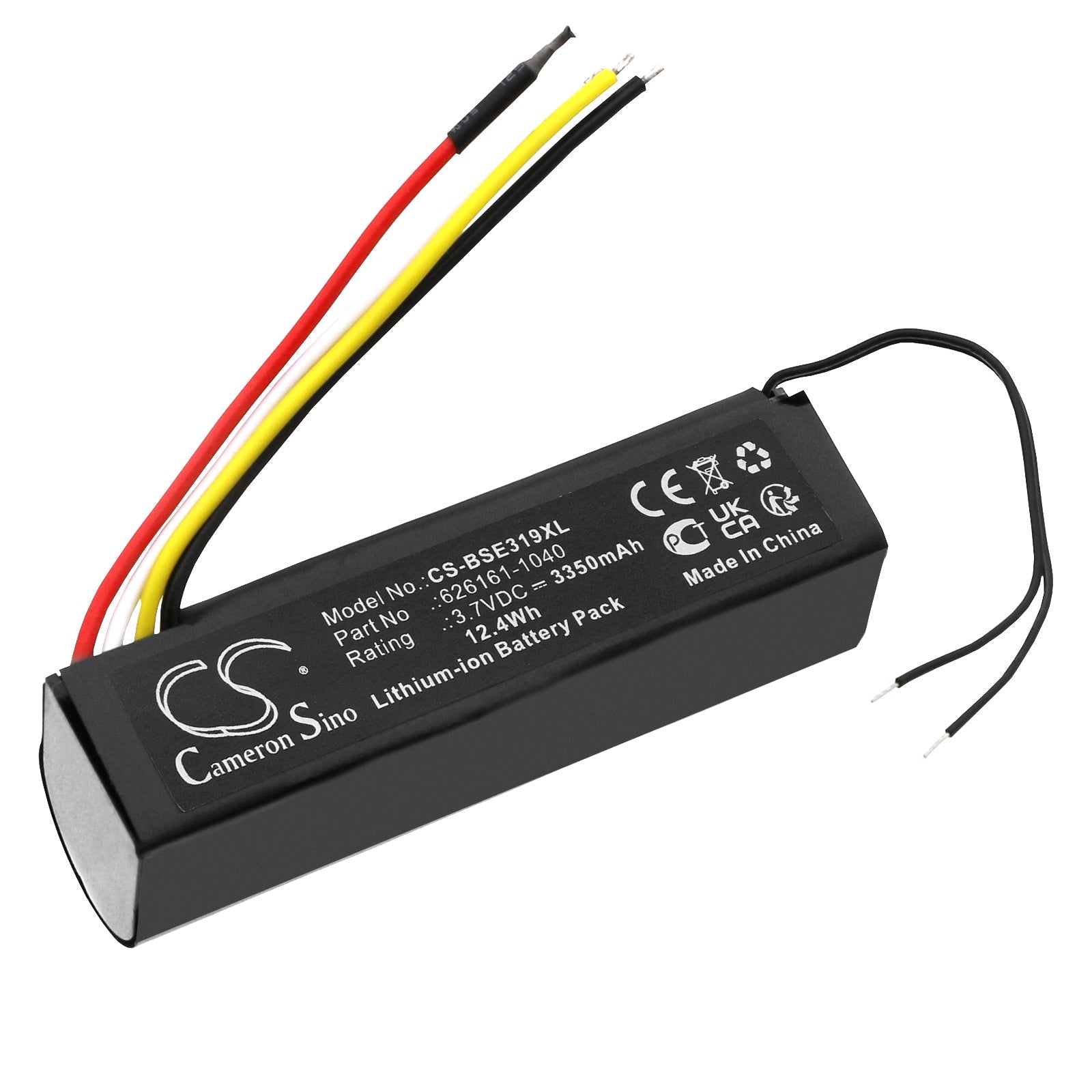 Li-ion, Speaker Battery fits Bose 08319, 3.7V, 3350mAh Speaker Cameron Sino Technology Limited
