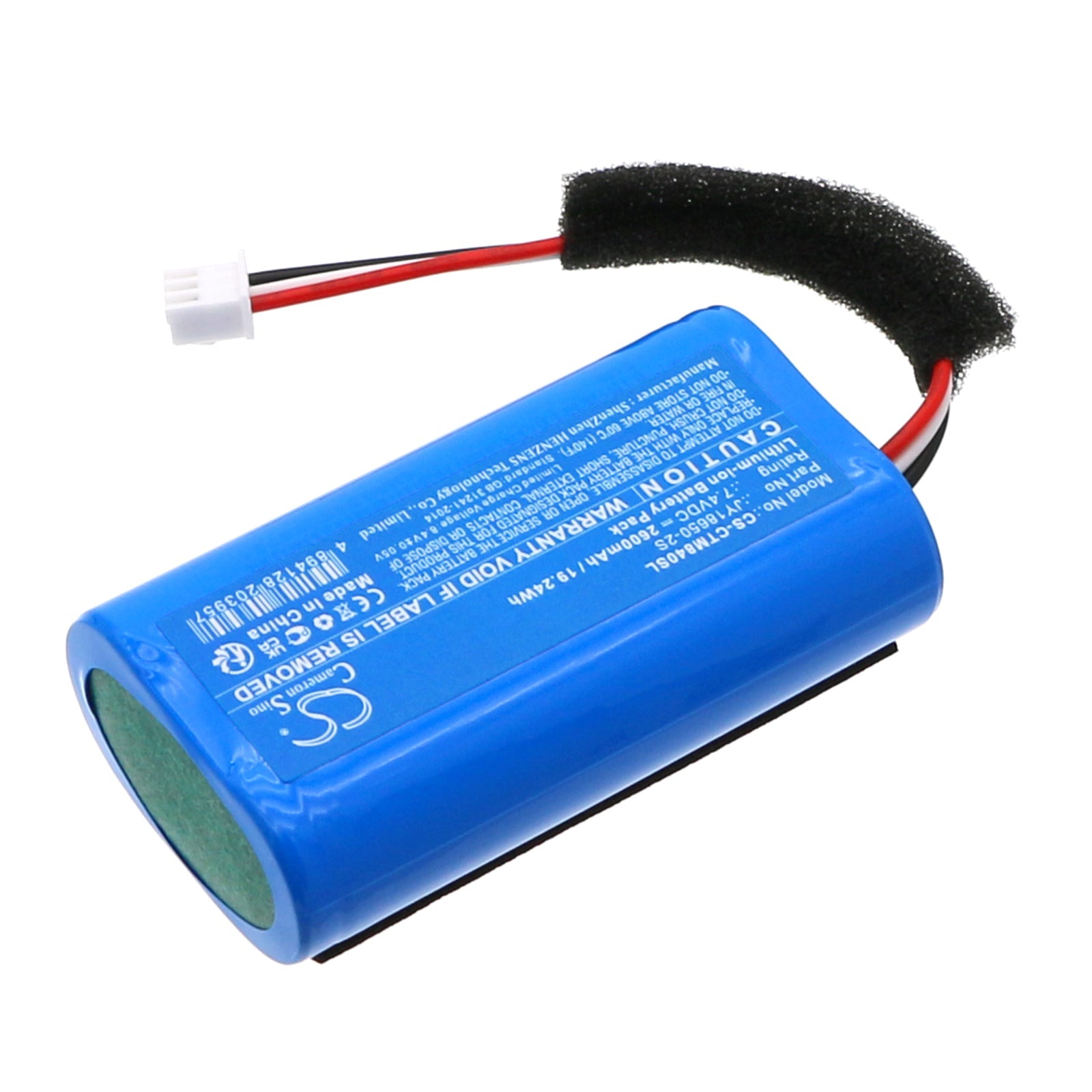 Li-ion, Speaker Battery fits Creative Mf8405, Muvo Go, 7.4V, 2600mAh Speaker Cameron Sino Technology Limited