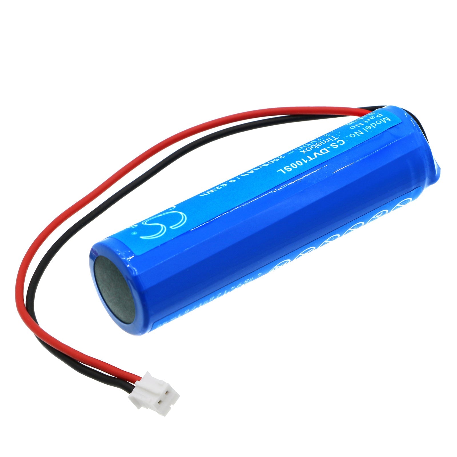 Li-ion, Speaker Battery fits Divoom Timebox, 3.7V, 2600mAh Speaker Cameron Sino Technology Limited
